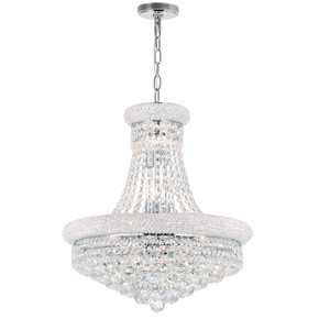 Mini Chandeliers Glass Shade by CWI Lighting ( 401 | 8001P20C Empire ) 