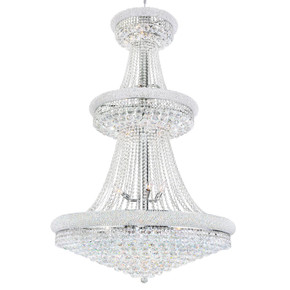 Large Chandeliers Glass Shade by CWI Lighting ( 401 | 8001P36C Empire ) 