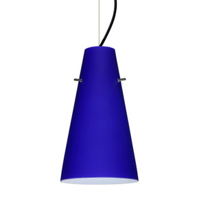 Mini Pendants Glass Down by Besa ( 74 | 1KX-4124CM-BK Besa Cierro Cable Pendant ) 
