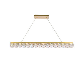 Linear/Island Cylindrical/Tubular by Elegant Lighting ( 173 | 3501D48G Valetta ) 