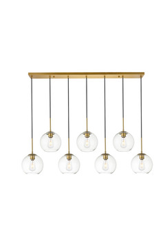 Linear/Island 4 Light + by Elegant Lighting ( 173 | LD2230BR BAXTER ) 