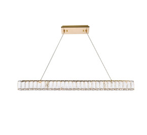 Linear/Island Cylindrical/Tubular by Elegant Lighting ( 173 | 3502D38G Monroe ) 