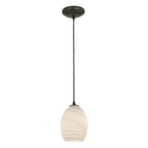 Mini Pendants Cable by Access ( 18 | 28023-1C-ORB/WHTFB Brandy FireBird ) 