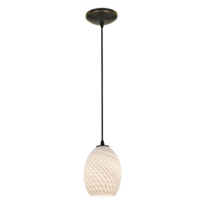 Mini Pendants Cable by Access ( 18 | 28023-3C-ORB/WHTFB Brandy FireBird ) 