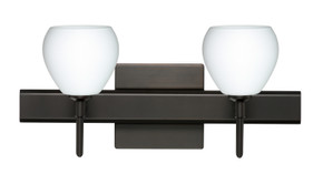 Bathroom Fixtures Two Lights by Besa ( 74 | 2SW-560507-BR-SQ Tay Tay ) 