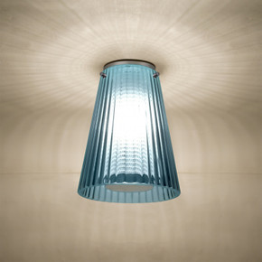 Flush Mounts Glass Down by Besa ( 74 | DIONBLC-SN Besa Dion Ceiling ) 