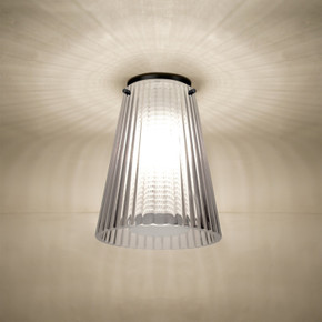 Flush Mounts Glass Down by Besa ( 74 | DIONCLC-BK Besa Dion Ceiling ) 