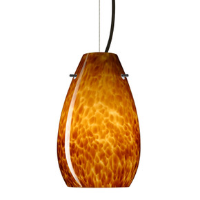 Mini Pendants Glass Down by Besa ( 74 | 1KX-412618-BK Besa Pera 9 Pendant ) 