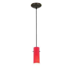 Mini Pendants Cable by Access ( 18 | 28030-3C-ORB/RED Cylinder ) 