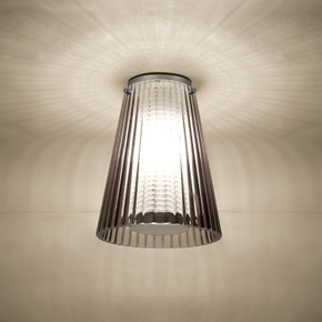 Flush Mounts Glass Down by Besa ( 74 | DIONSMC-LED-SN Besa Dion Ceiling ) 