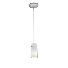 Mini Pendants Cable by Access ( 18 | 28033-1C-BS/CLOP Glass'n Glass Cylinder ) 