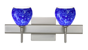 Bathroom Fixtures Two Lights by Besa ( 74 | 2SW-560586-SN-SQ Tay Tay ) 