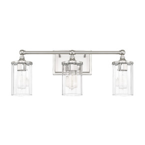 Bathroom Fixtures Three Lights by Capital Lighting ( 65 | 120731PN-423 Camden ) 