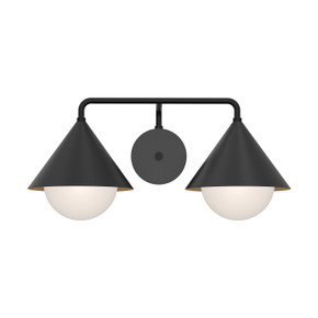 Bathroom Fixtures Two Lights by Alora ( 452 | VL485221MBOP Remy ) 