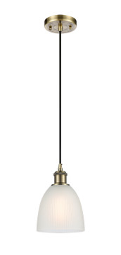 Mini Pendants Cable by Innovations ( 405 | 516-1P-AB-G381-LED Ballston ) 