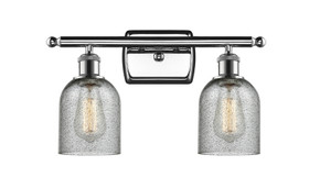 Bathroom Fixtures Two Lights by Innovations ( 405 | 516-2W-PC-G257 Ballston ) 