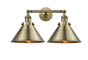 Bathroom Fixtures Two Lights by Innovations ( 405 | 208-AB-M10-AB Franklin Restoration ) 