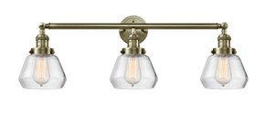 Bathroom Fixtures Three Lights by Innovations ( 405 | 205-AB-G172 Franklin Restoration ) 