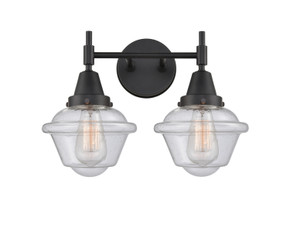 Bathroom Fixtures Two Lights by Innovations ( 405 | 447-2W-BK-G534-LED Caden ) 