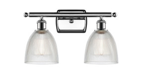 Bathroom Fixtures Two Lights by Innovations ( 405 | 516-2W-PC-G382-LED Ballston ) 