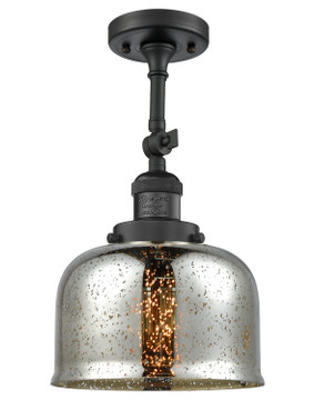 Semi-Flush Mts. Glass Down by Innovations ( 405 | 201F-BK-G78 Franklin Restoration ) 