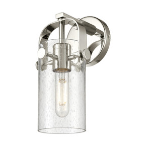 Sconces Single Glass by Innovations ( 405 | 423-1W-PN-G423-7SDY Downtown Urban ) 