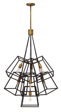 Pendants Open Frame by Hinkley ( 13 | 3357BZ Fulton ) 