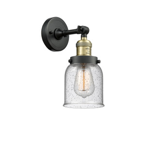 Sconces Single Glass by Innovations ( 405 | 203-BAB-G54 Franklin Restoration ) 