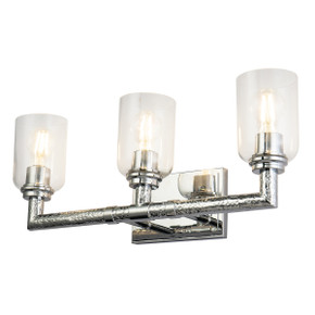 Bathroom Fixtures Three Lights by Lucas + McKearn ( 175 | BB80122PC-3 Rampart ) 