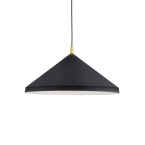 Pendants Metal Shade by Kuzco Lighting ( 347 | 493126-BK/GD Dorothy ) 