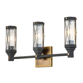 Bathroom Fixtures Three Lights by Lucas + McKearn ( 175 | BB81000ATB-3 Abbey ) 