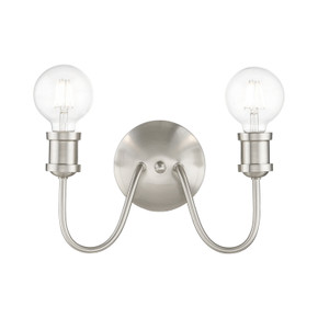 Bathroom Fixtures Two Lights by Livex Lighting ( 107 | 16572-91 Lansdale ) 