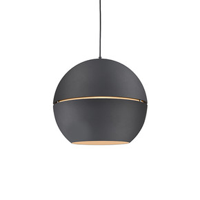 Pendants Metal Shade by Kuzco Lighting ( 347 | 494024-BK Lucas ) 
