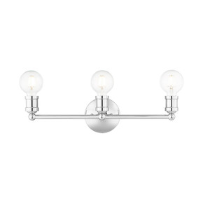 Bathroom Fixtures Three Lights by Livex Lighting ( 107 | 16713-05 Lansdale ) 