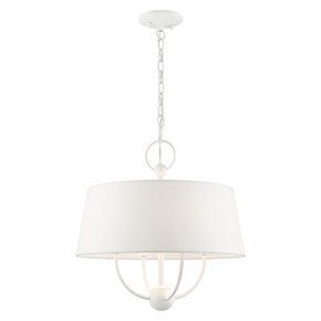 Mini Chandeliers Drum Shade by Livex Lighting ( 107 | 49844-03 Ridgecrest ) 