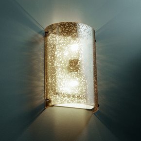 Sconces Pocket by Justice Designs ( 102 | FSN-5541-MROR-DBRZ Fusion ) 