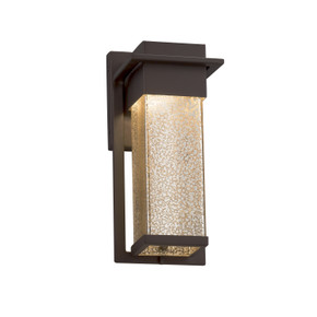 Exterior Wall Mount by Justice Designs ( 102 | FSN-7541W-MROR-DBRZ Fusion ) 