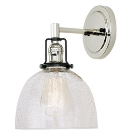 Sconces Single Glass by JVI Designs ( 261 | 1223-15 S5-CB Nob Hill ) 