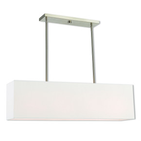 Linear/Island Drum Shade by Livex Lighting ( 107 | 41155-91 Summit ) 