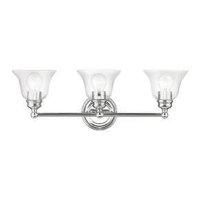 Bathroom Fixtures Three Lights by Livex Lighting ( 107 | 16943-05 Moreland ) 