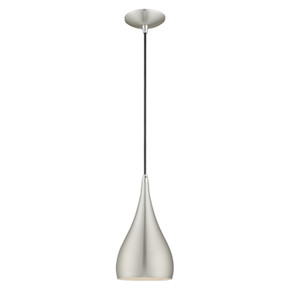 Mini Pendants Metal Shade by Livex Lighting ( 107 | 41171-66 Amador ) 