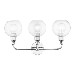 Bathroom Fixtures Three Lights by Livex Lighting ( 107 | 16973-05 Downtown ) 