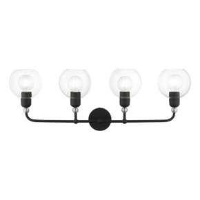 Bathroom Fixtures Four Lights by Livex Lighting ( 107 | 16975-04 Downtown ) 