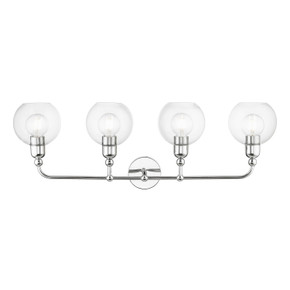 Bathroom Fixtures Four Lights by Livex Lighting ( 107 | 16975-05 Downtown ) 