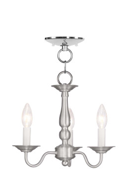 Mini Chandeliers Candle by Livex Lighting ( 107 | 5009-91 Williamsburgh ) 