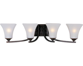 Bathroom Fixtures Four Lights by Maxim ( 16 | 20101FTOI Aurora ) 