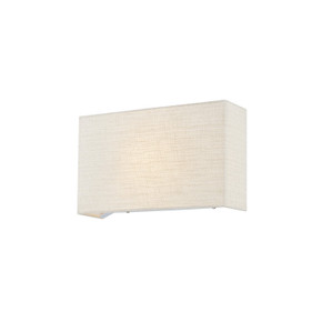 Sconces Drum Shade by Justice Designs ( 102 | FAB-5655-CREM Textile ) 