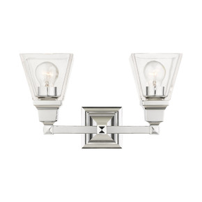 Bathroom Fixtures Two Lights by Livex Lighting ( 107 | 17172-05 Mission ) 