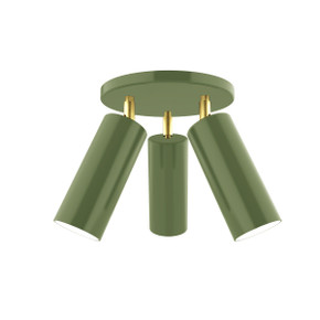 Flush Mounts Multi-Port/Cluster by Montclair Light Works ( 518 | FMH440-22-91 Martin ) 