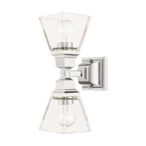 Sconces Double Glass by Livex Lighting ( 107 | 17178-05 Mission ) 